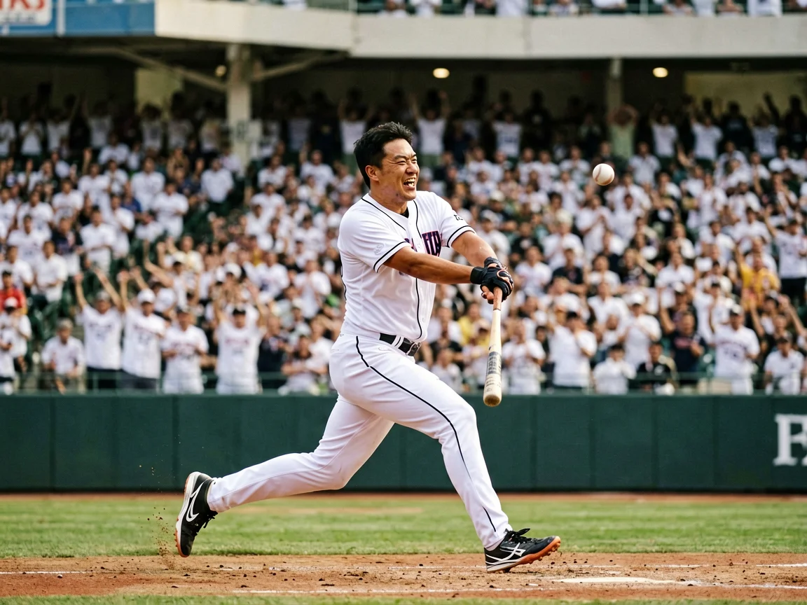 赛场击球瞬间MLB本垒打王